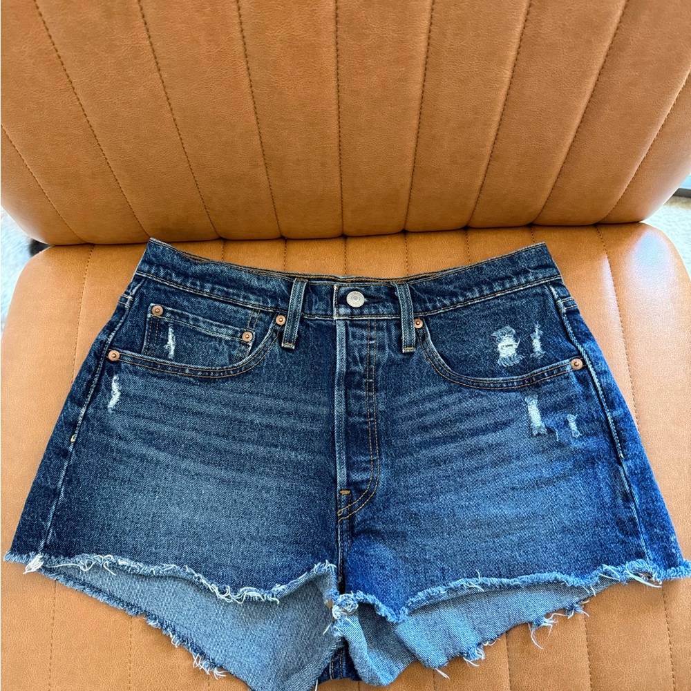 Levi’s Denim Distressed Women's Shorts